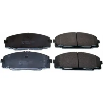 Jeu de 4 plaquettes de frein avant DENCKERMANN OEM AY040TY025