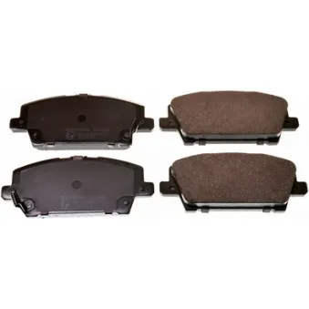 Jeu de 4 plaquettes de frein avant DENCKERMANN OEM 45022SMGE00
