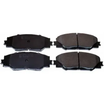Jeu de 4 plaquettes de frein avant DENCKERMANN OEM 04465YZZDY