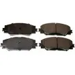 DENCKERMANN B111189 - Jeu de 4 plaquettes de frein avant