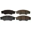 DENCKERMANN B111196 - Jeu de 4 plaquettes de frein avant