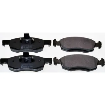 Jeu de 4 plaquettes de frein avant DENCKERMANN OEM 6001549803