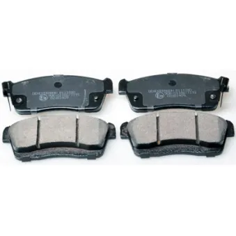 Jeu de 4 plaquettes de frein avant DENCKERMANN OEM 04465B1380