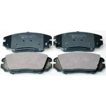 Jeu de 4 plaquettes de frein avant DENCKERMANN OEM 581013FA11