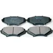 DENCKERMANN B111259 - Jeu de 4 plaquettes de frein avant