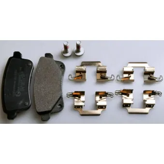 Jeu de 4 plaquettes de frein arrière DENCKERMANN OEM 440834627R