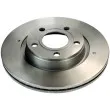 DENCKERMANN B130078 - Jeu de 2 disques de frein avant
