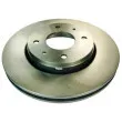 DENCKERMANN B130081 - Jeu de 2 disques de frein avant
