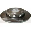 DENCKERMANN B130349 - Jeu de 2 disques de frein avant