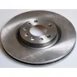 DENCKERMANN B130511 - Jeu de 2 disques de frein avant