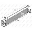 NRF 30798 - Intercooler, échangeur