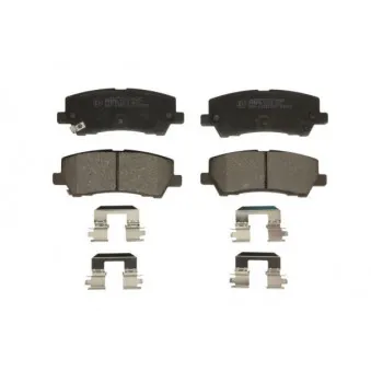Jeu de 4 plaquettes de frein arrière ABE OEM 2043641