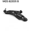 Triangle ou bras de suspension (train avant) SKF [VKDS 822035 B]