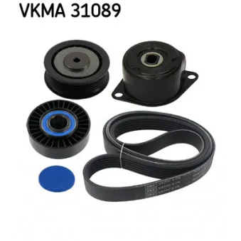 SKF VKMA 31089 - Jeu de courroies trapézoïdales à nervures