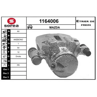 Étrier de frein SNRA [1164006]