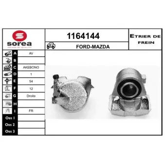 Étrier de frein SNRA [1164144]