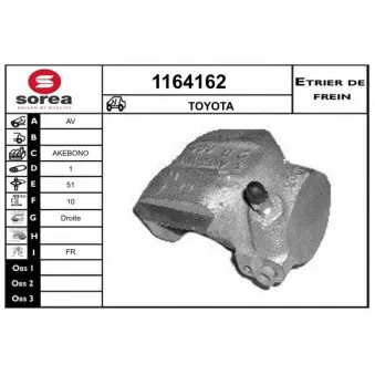 SNRA 1164162 - Étrier de frein