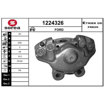 Étrier de frein SNRA [1224326]