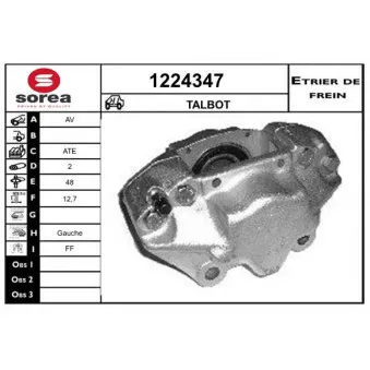 Étrier de frein SNRA [1224347]