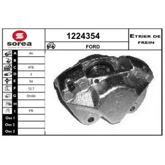 SNRA 1224354 - Étrier de frein