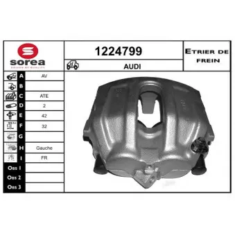 SNRA 1224799 - Étrier de frein