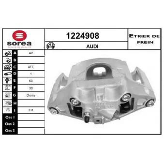 SNRA 1224908 - Étrier de frein