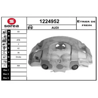 SNRA 1224952 - Étrier de frein