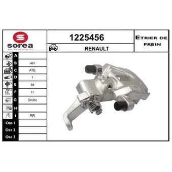 SNRA 1225456 - Étrier de frein