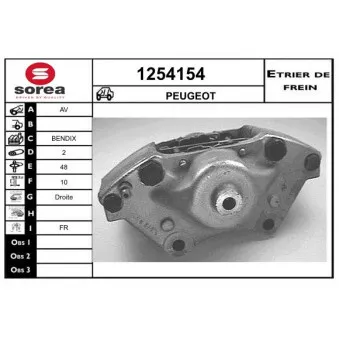 Étrier de frein SNRA [1254154]