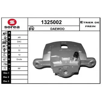 Étrier de frein SNRA 1325002