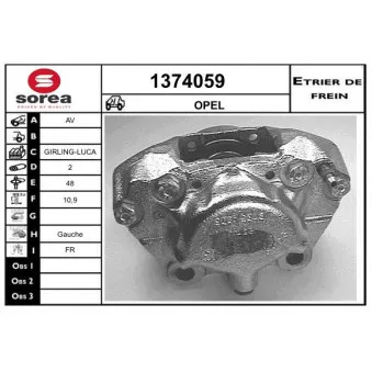 Étrier de frein SNRA [1374059]
