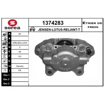 Étrier de frein SNRA [1374283]