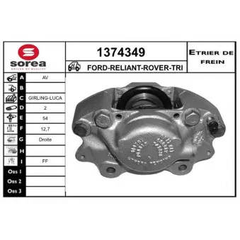 SNRA 1374349 - Étrier de frein