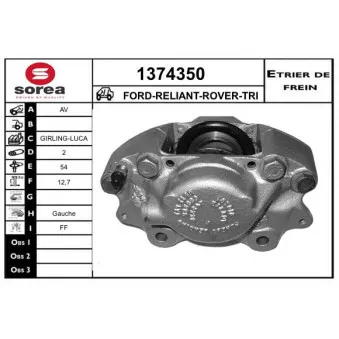 SNRA 1374350 - Étrier de frein