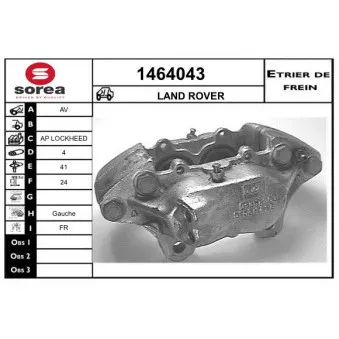 SNRA 1464043 - Étrier de frein