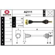 SNRA A2111 - Arbre de transmission