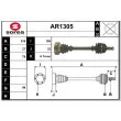 Arbre de transmission SNRA [AR1305]