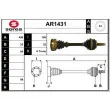 SNRA AR1431 - Arbre de transmission