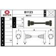 Arbre de transmission SNRA [B1123]