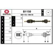 Arbre de transmission SNRA [B1150]