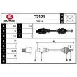 SNRA C2121 - Arbre de transmission