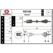 SNRA H2145 - Arbre de transmission