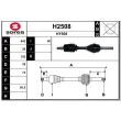 SNRA H2508 - Arbre de transmission