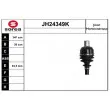 Embout de cardan avant (kit de réparation) SNRA [JH24349K]