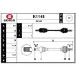 Arbre de transmission SNRA [K1148]