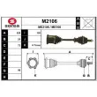 Arbre de transmission SNRA [M2106]