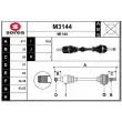 SNRA M3144 - Arbre de transmission