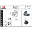 Démarreur SNRA [MA9014]
