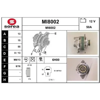 SNRA MI8002 - Alternateur