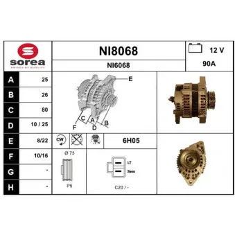 Alternateur SNRA [NI8068]